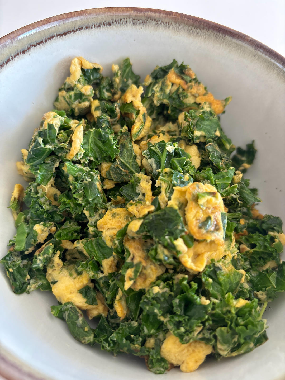 美国版香椿炒蛋：羽衣甘蓝炒鸡蛋，这下你不会嫌Kale难吃了！