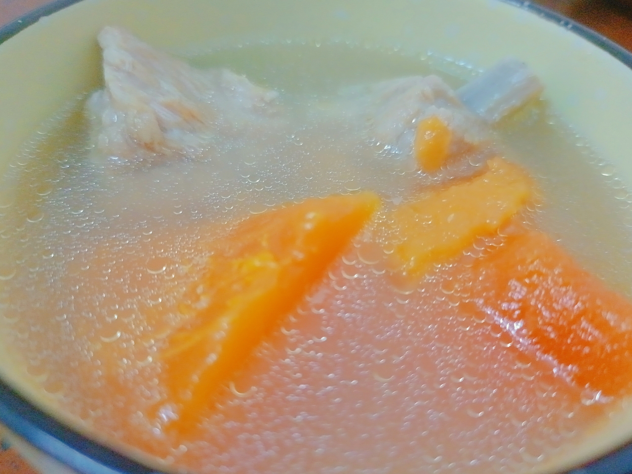 排骨木瓜汤的做法