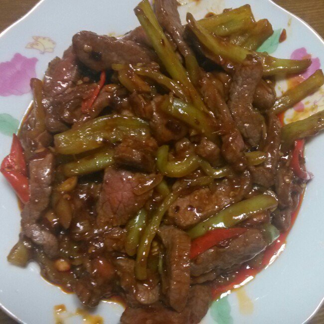 青椒牛柳