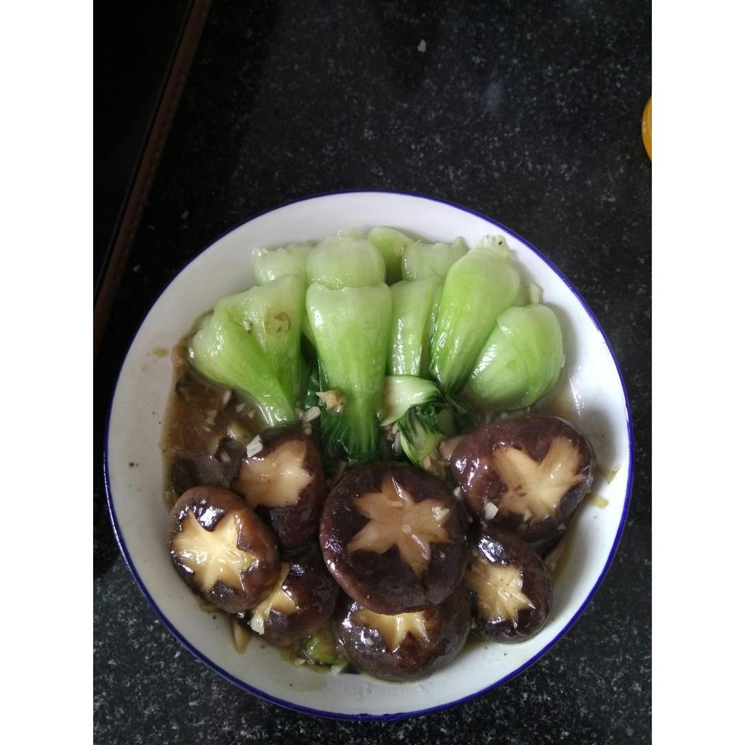 蚝油香菇小油菜