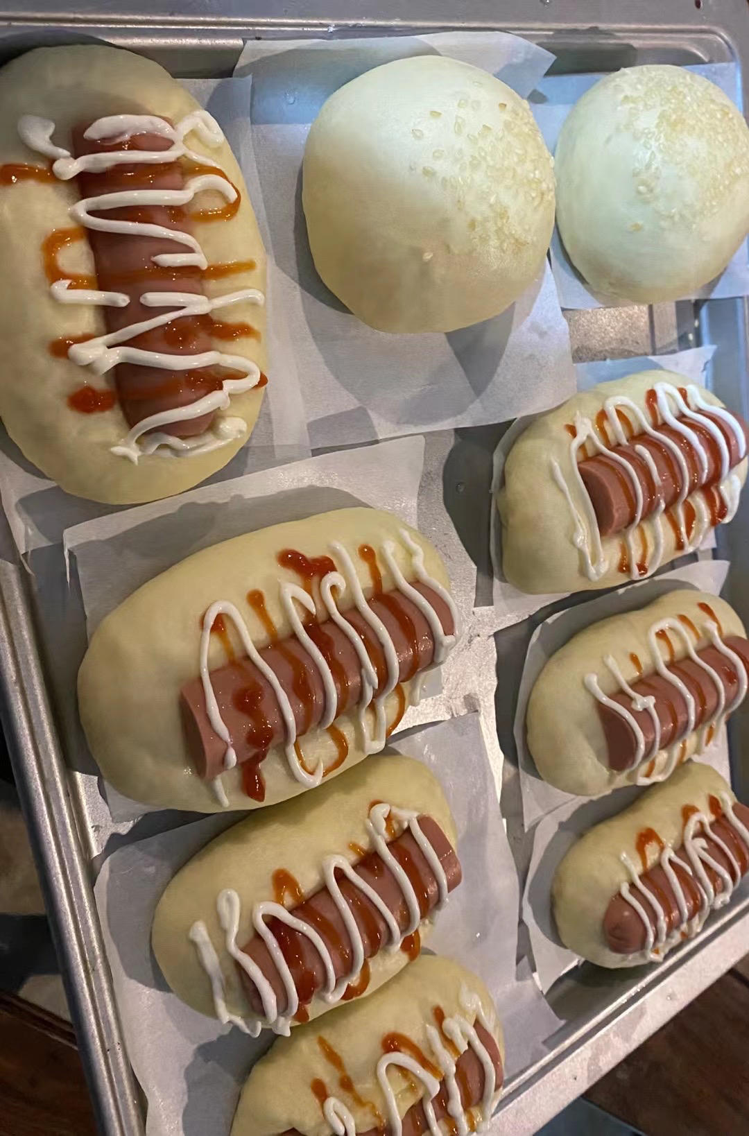 一个面团撑起一家店的台式面包—香肠面包