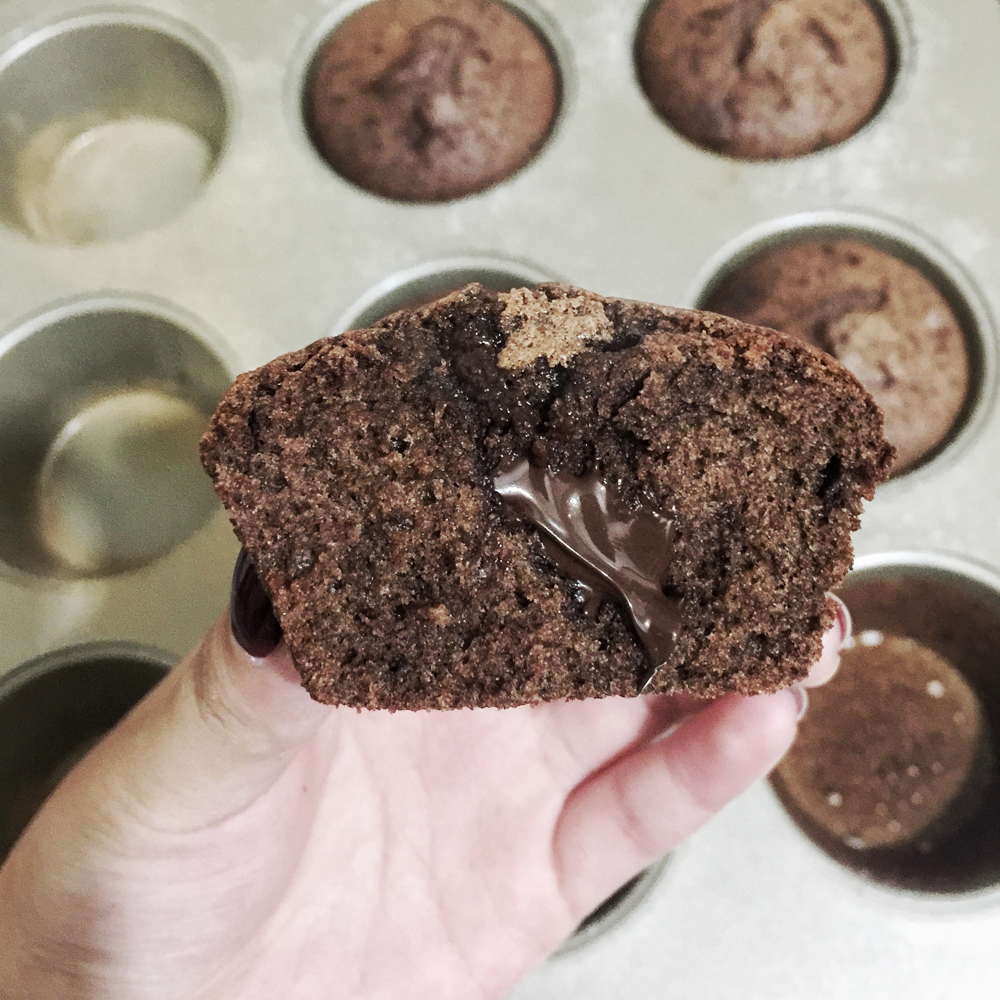 给妹子群的巧克力熔岩蛋糕