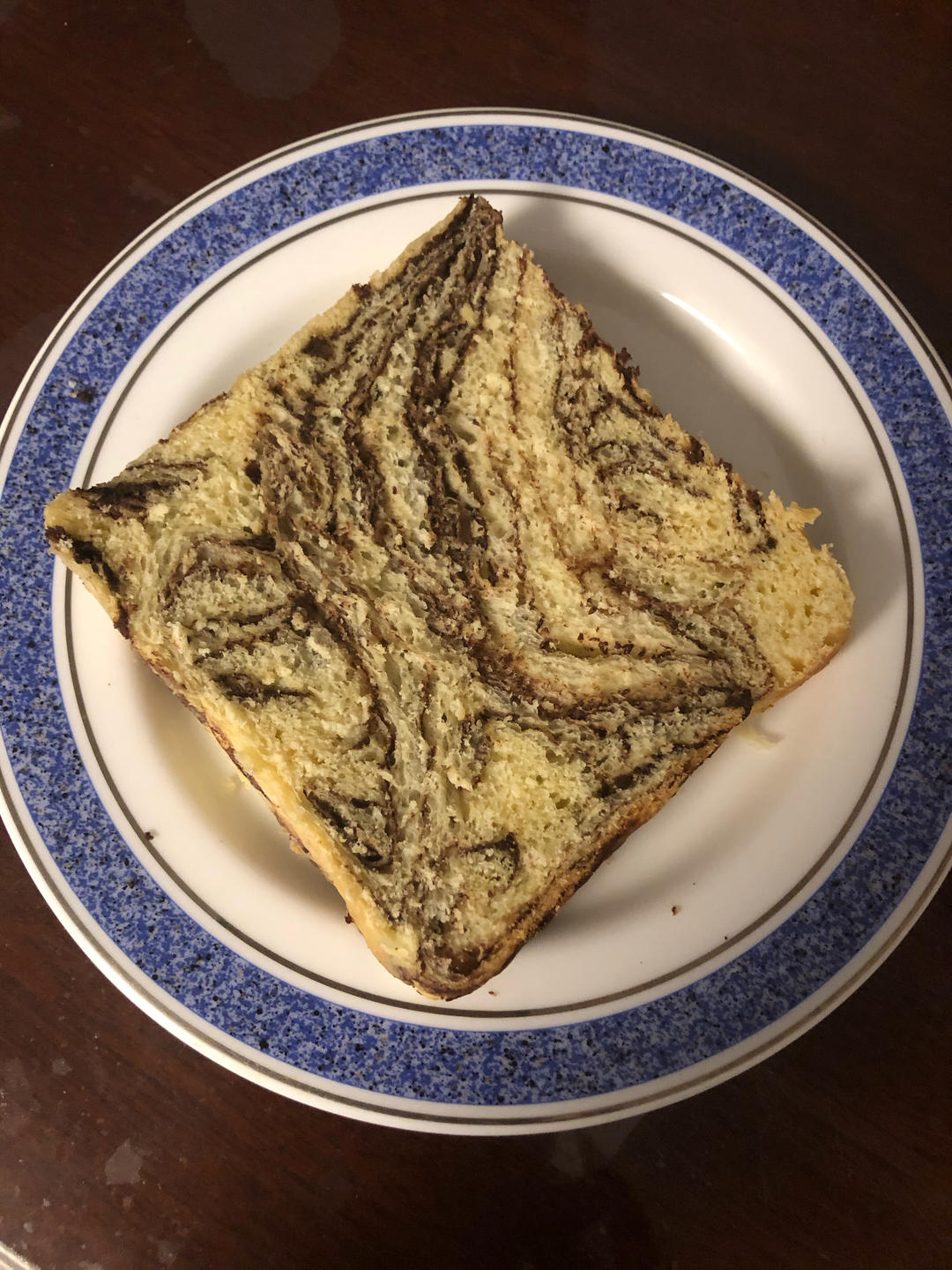 大理石纹巧克力吐司
