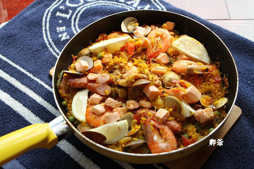 【曼食慢语】Seafood Paella 西班牙海鲜饭