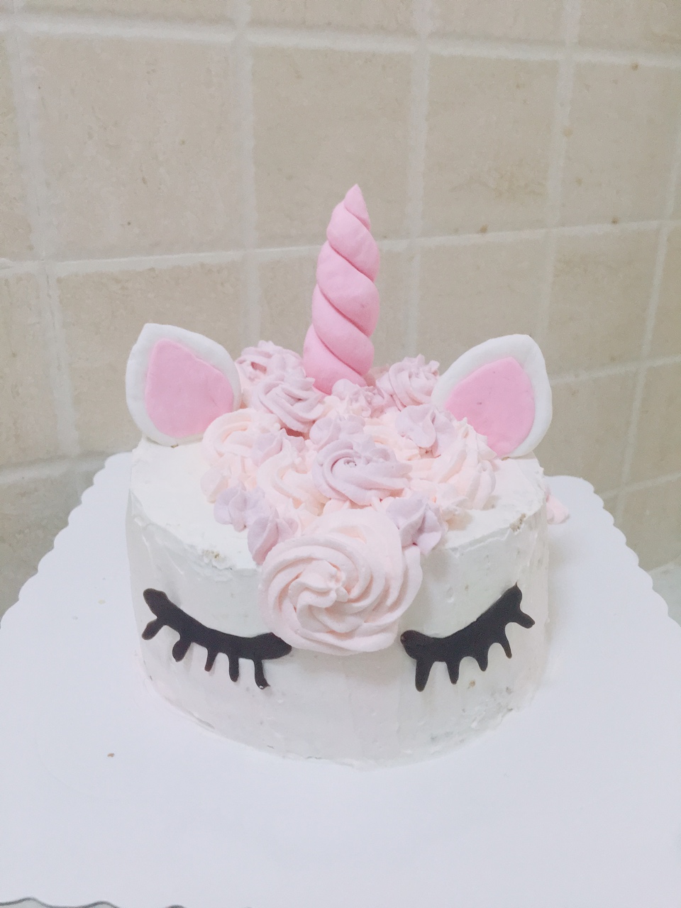 独角兽蛋糕视频 Unicorn cake