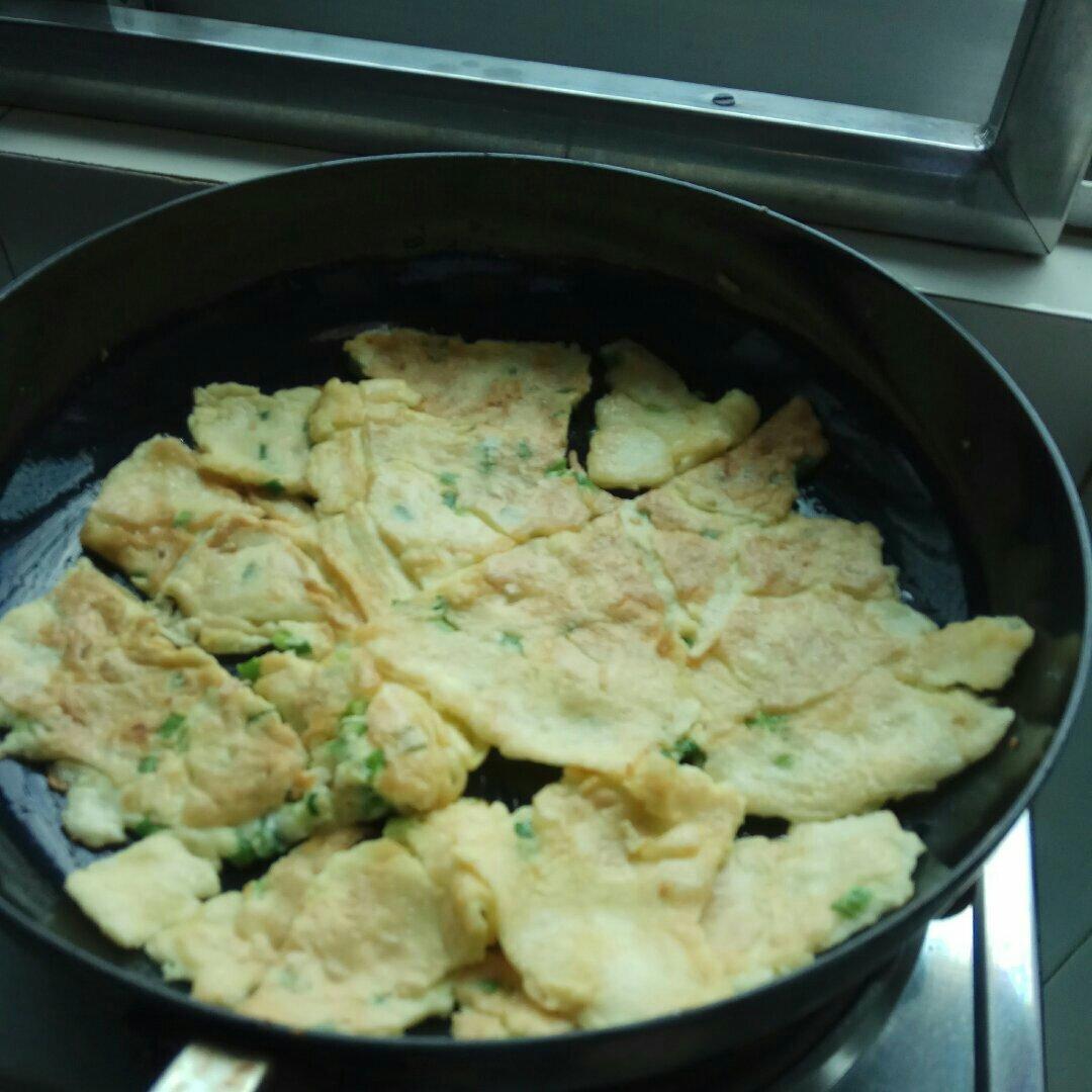 葱花鸡蛋饼（糯米粉版）