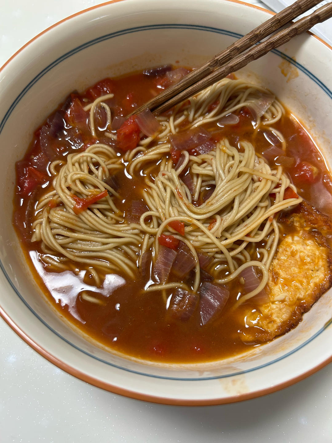 番茄浓汤面