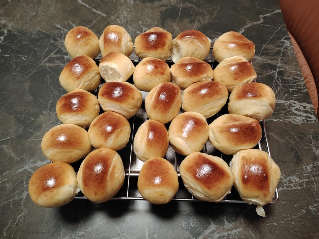 简单易做、奶味十足的牛奶小馒头