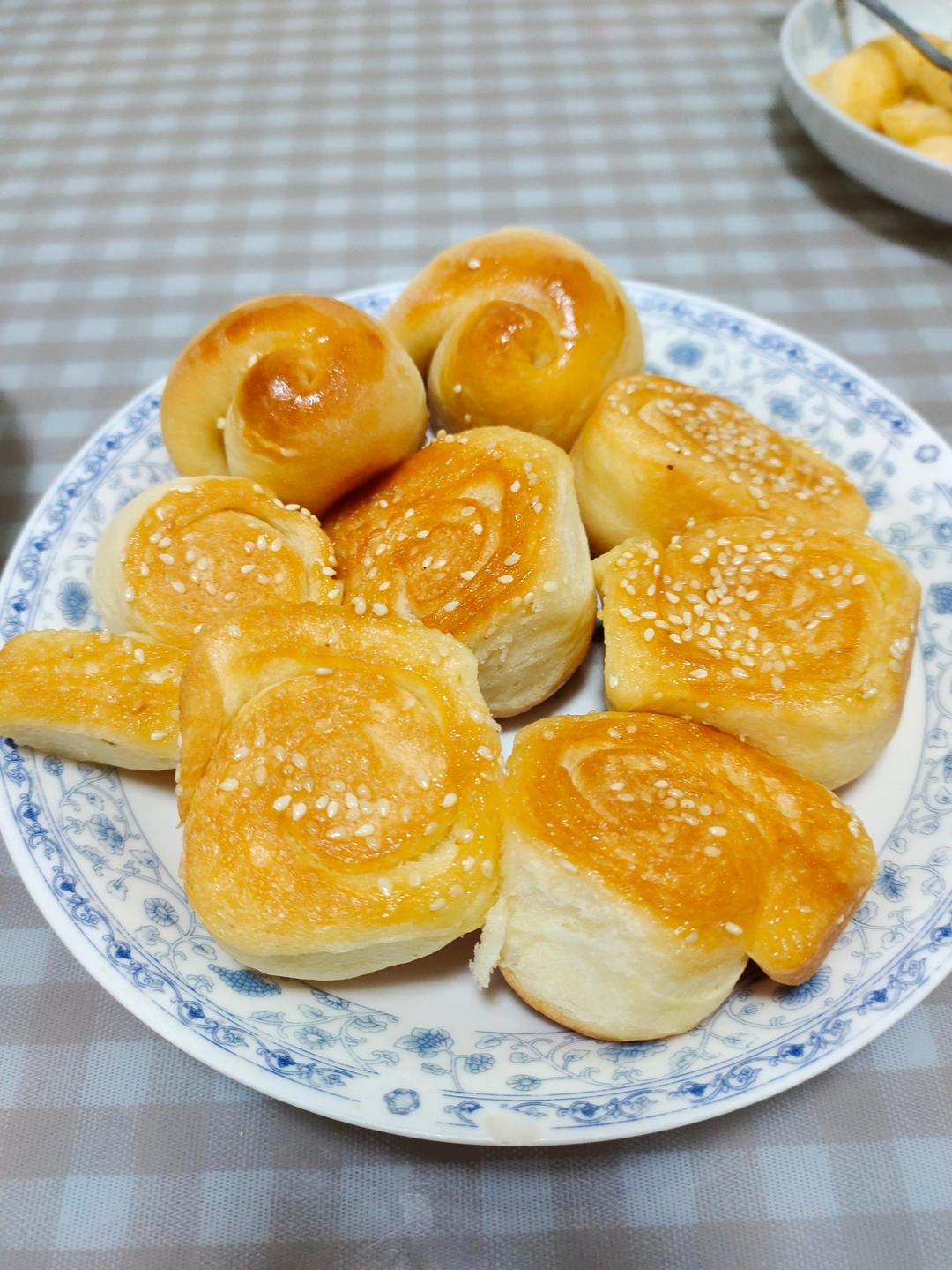 回忆中的味道！脆底蜂蜜小面包！