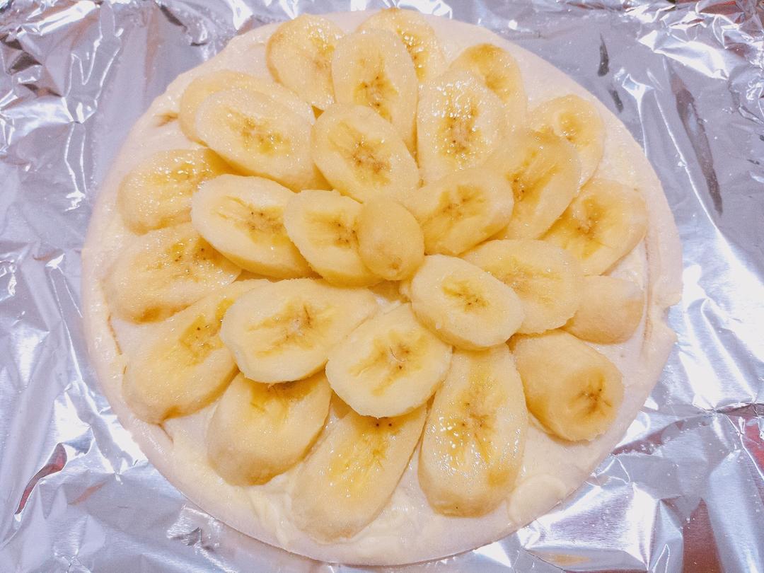 香蕉薄底披萨