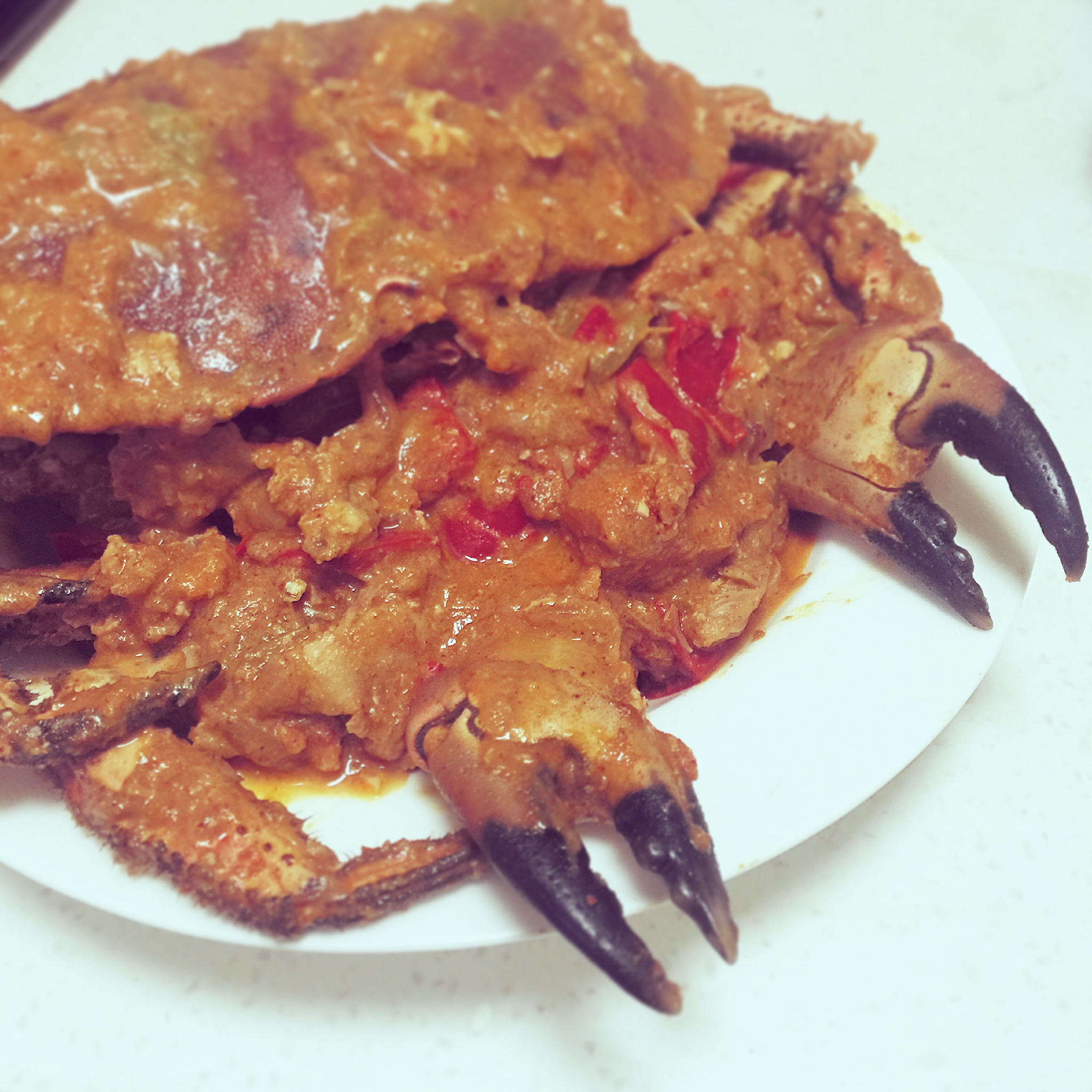 咖喱炒英国黄金面包蟹【主食-海鲜-面包蟹】