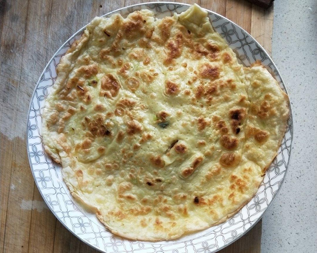 香喷喷的鸡蛋面饼