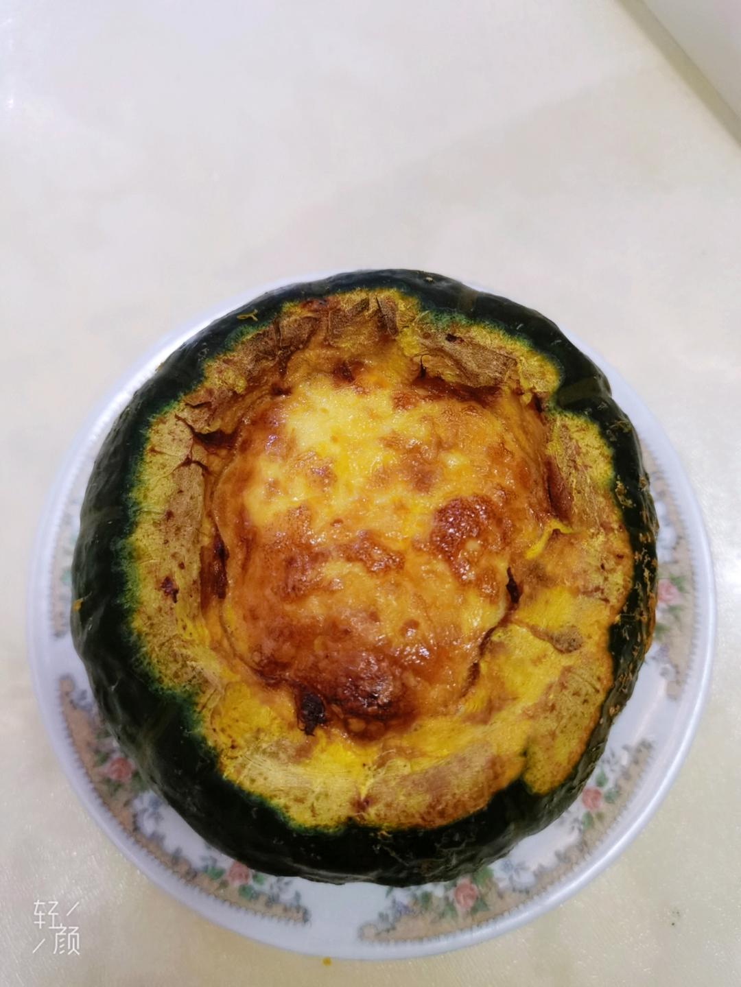 贝贝南瓜蒸蛋（懒人0失败）