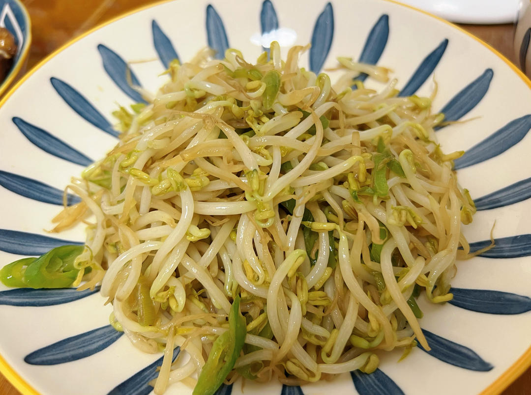 爆炒绿豆芽