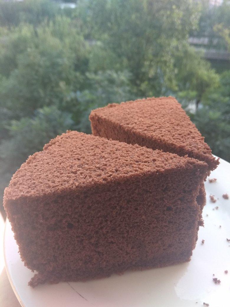 不消泡的巧克力戚风