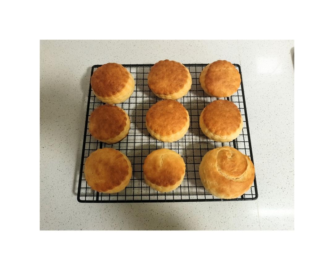 酵母司康饼【视频】