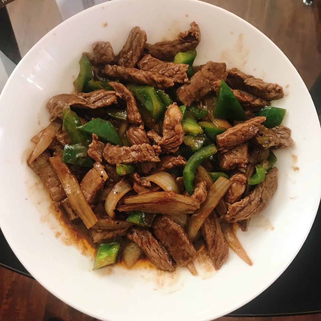 黑椒牛柳