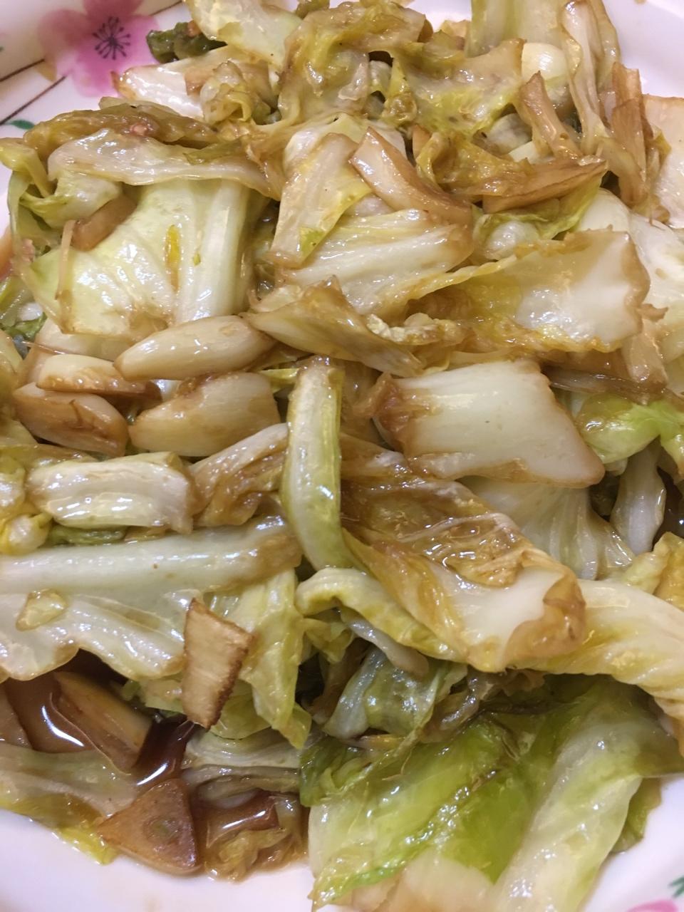 手撕包菜的入味烧法