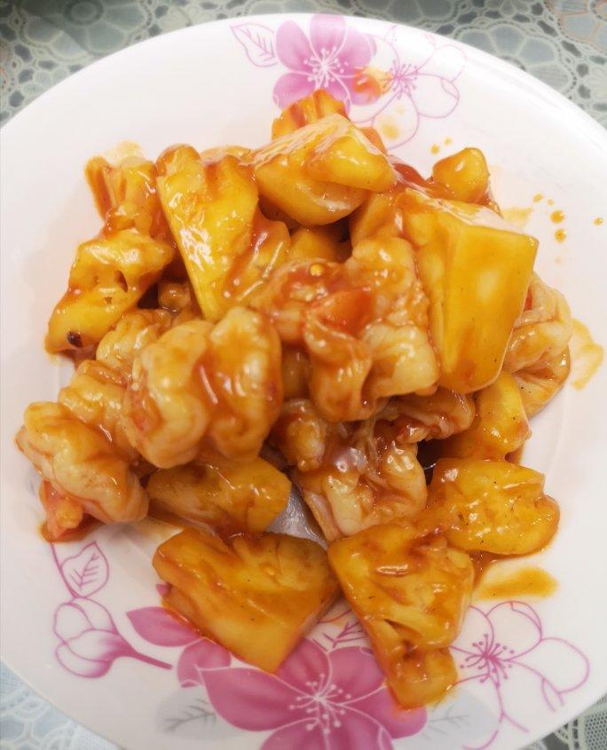 菠萝虾球