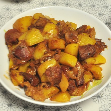 土豆烧牛肉