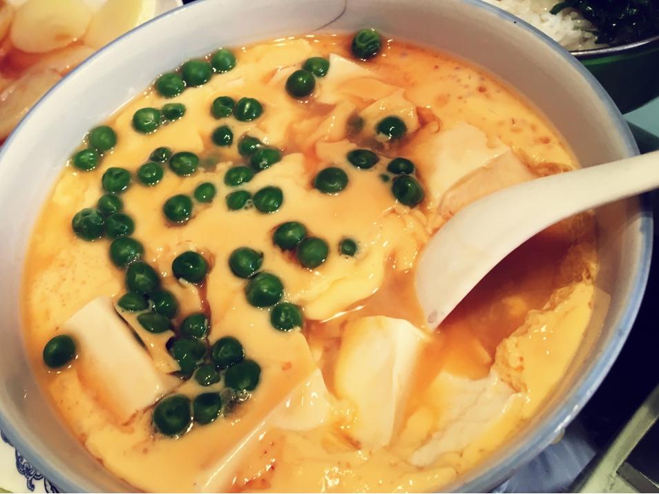 肉沫豆腐蒸水蛋