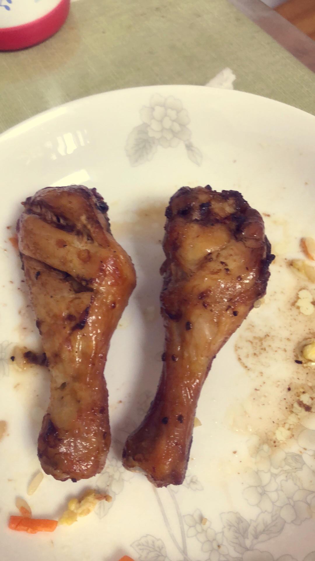 空气炸锅烤鸡腿，鲜嫩多汁