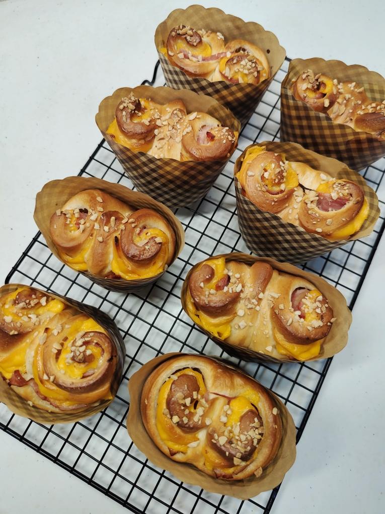 培根奶酪卷的做法