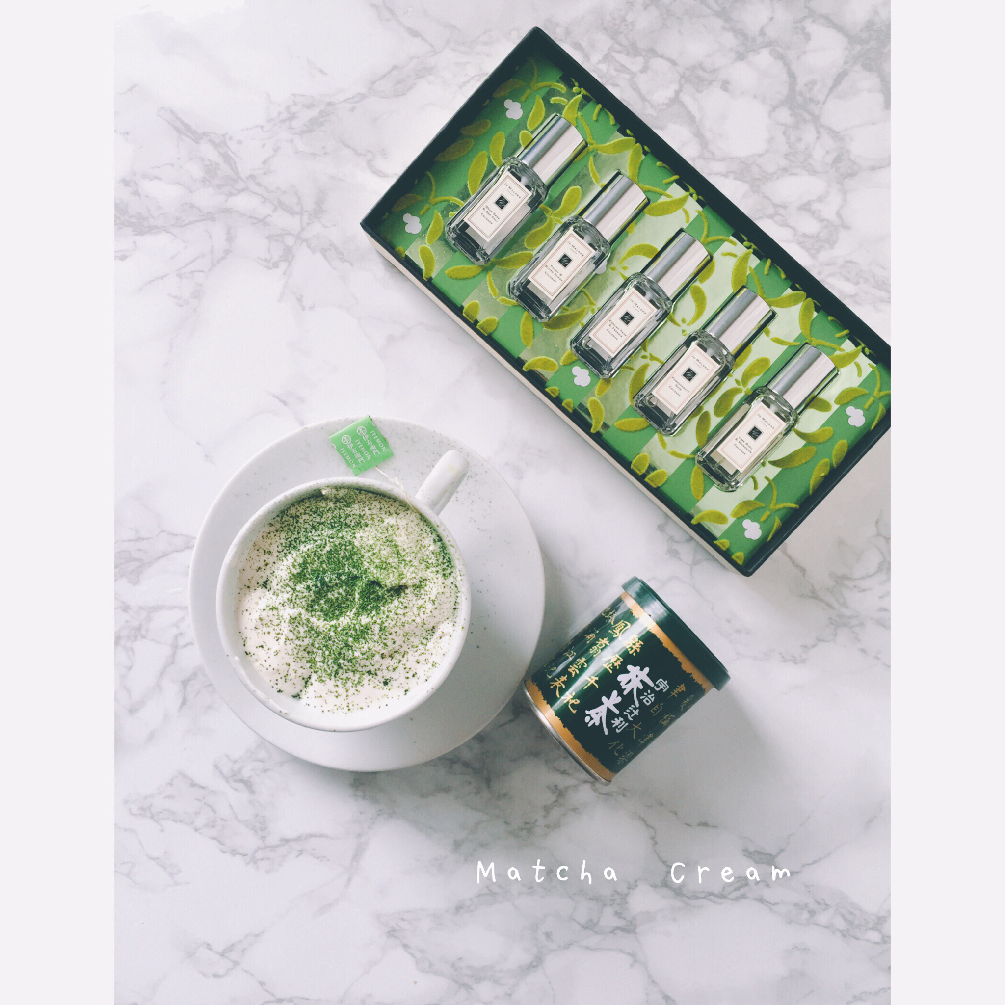 抹茶奶盖