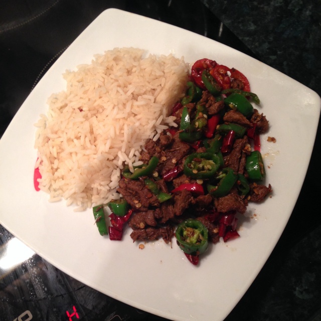 小炒牛肉