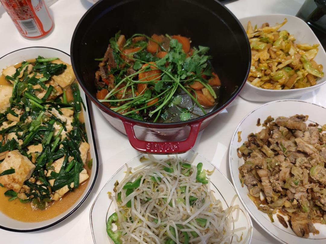 红烧羊肉炖胡萝卜