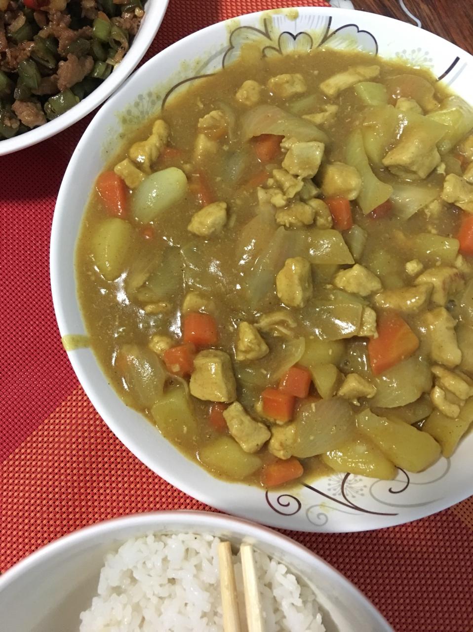 咖喱鸡肉（零失败超详细版）