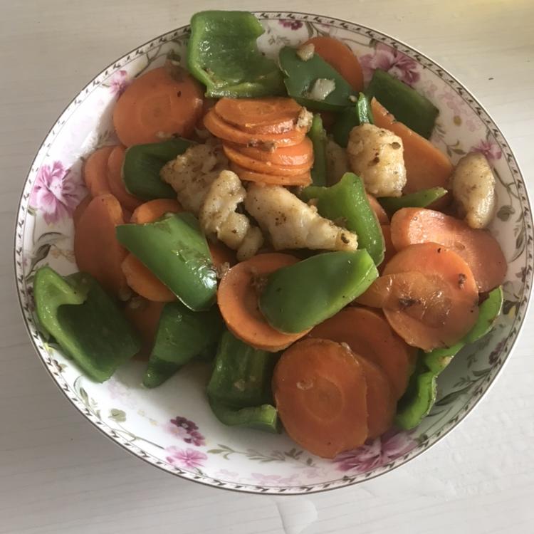 素炒龙利鱼（减肥午餐）