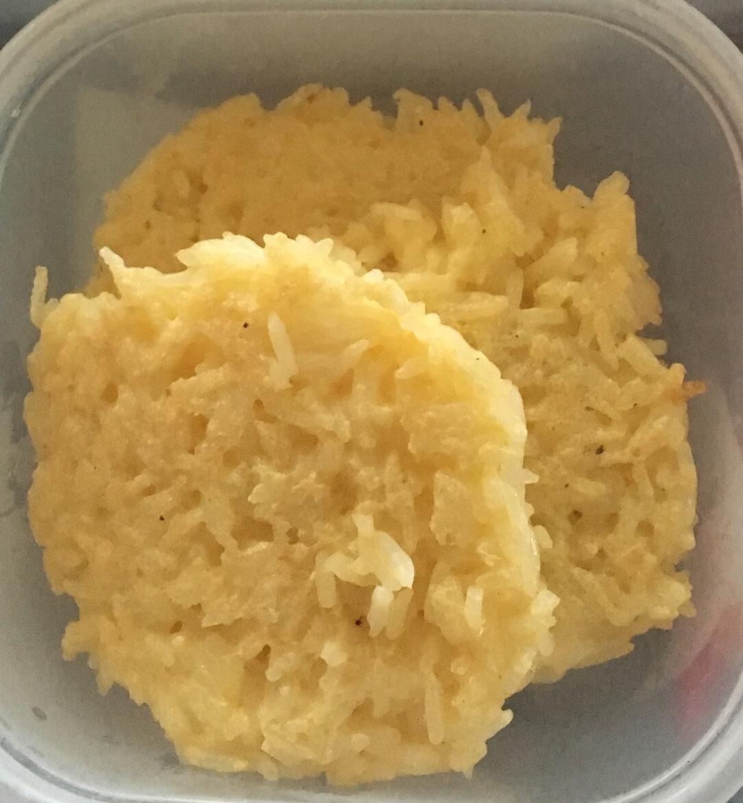 快手早餐╭蛋香米饼╮