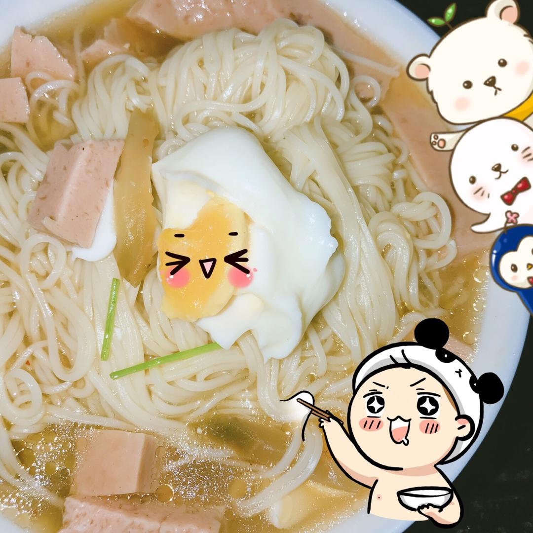 鸡蛋汤面