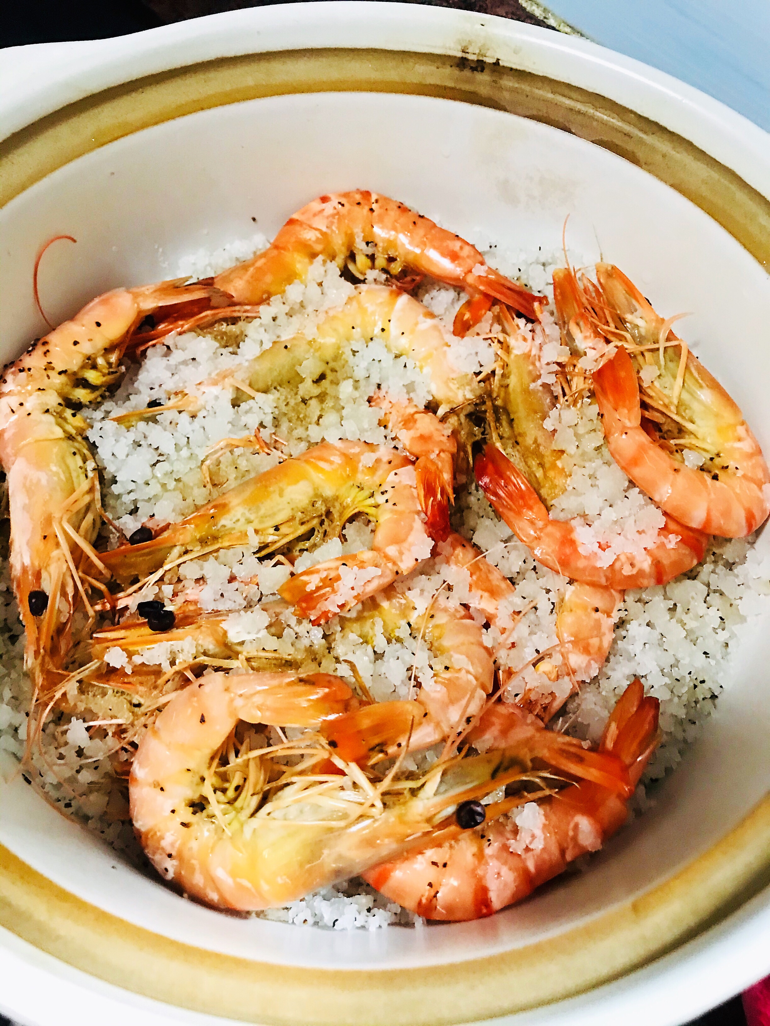 盐焗虾，工作日也要吃海鲜，15分钟快手菜的做法