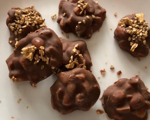 果仁巧克力自由，无需任何专业器具