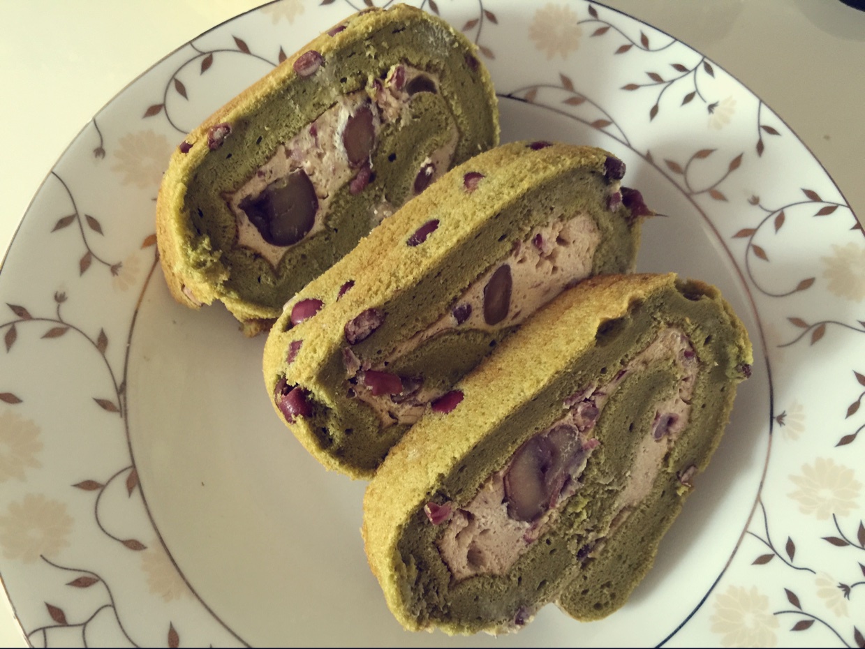 《Tinrry下午茶》教你做抹茶红豆卷