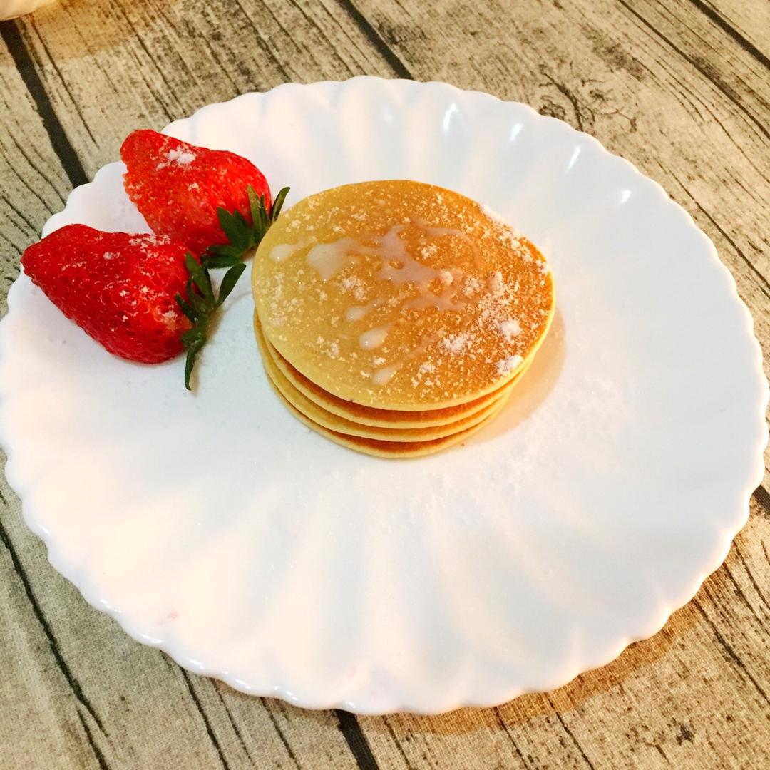 香蕉牛奶小煎饼