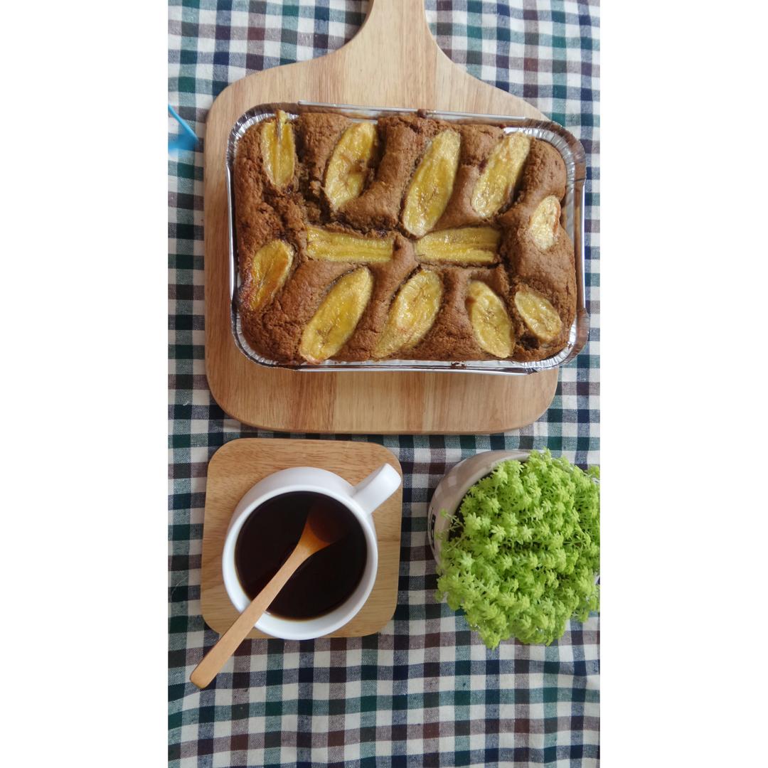 黑麦天然酵种香蕉肉桂蛋糕（快手banana bread）