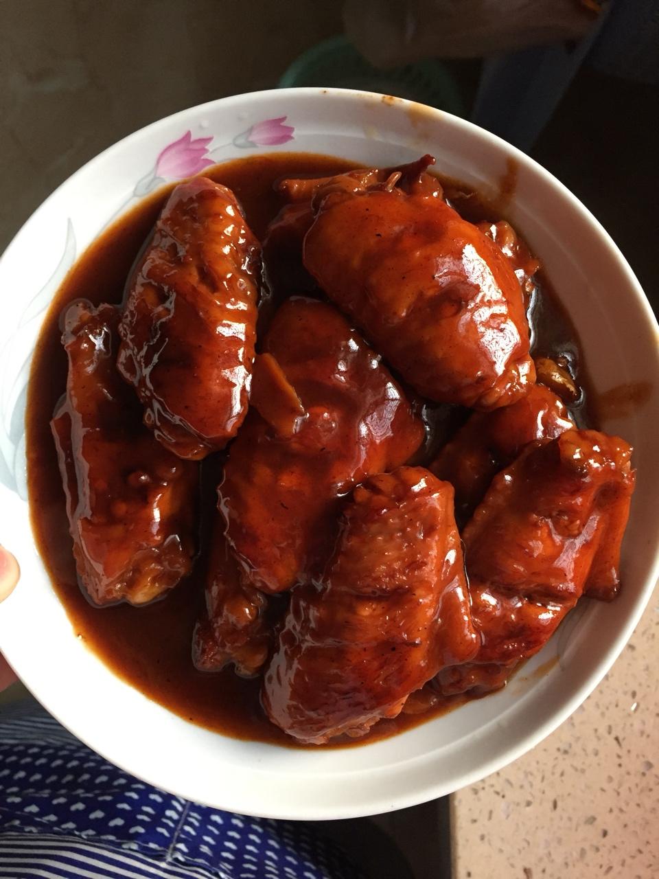 尛钦1做的番茄酱鸡翅