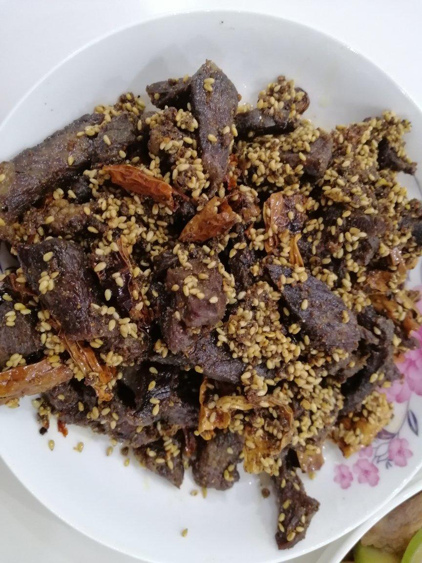慧君大人的麻辣牛肉条（一个炒锅就搞定，不需要烤箱，更简洁版）