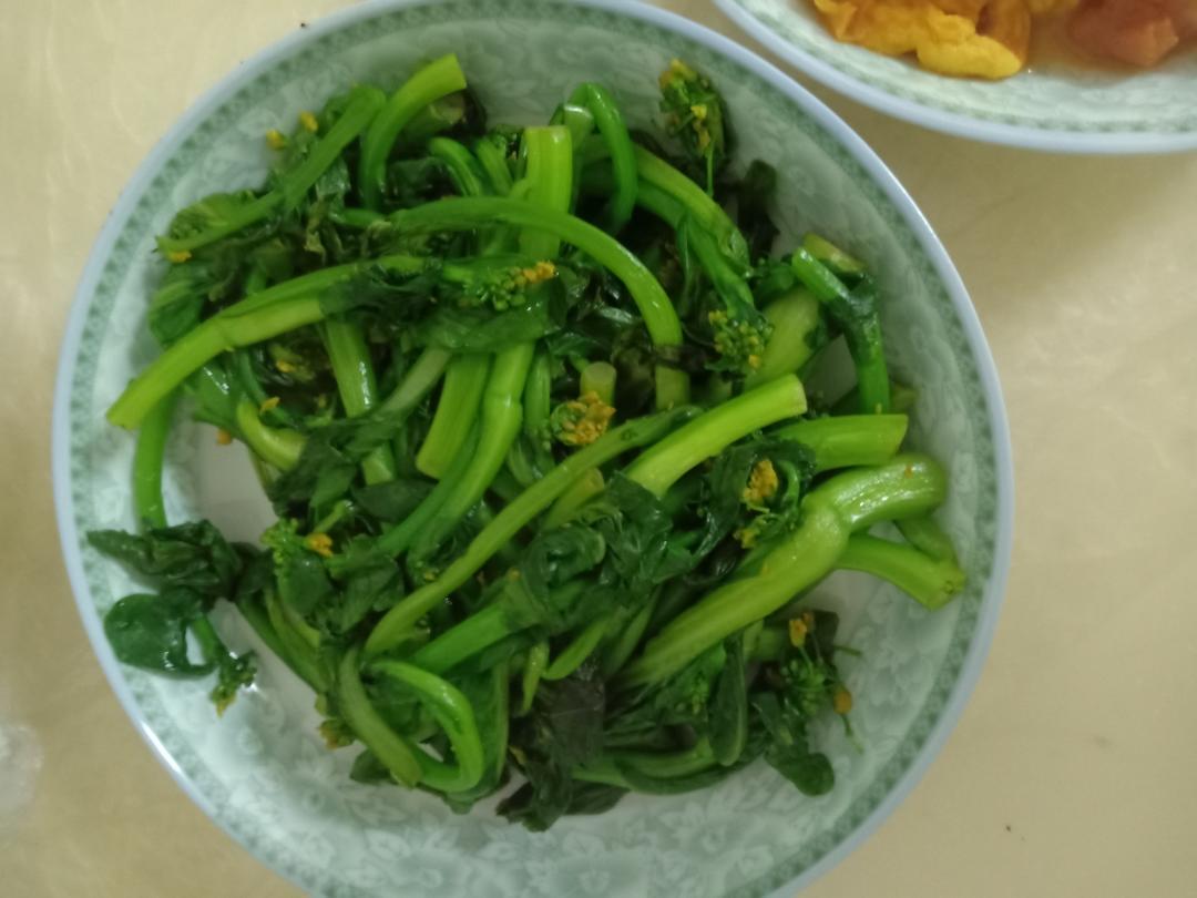 清炒油菜花（本帮做法）
