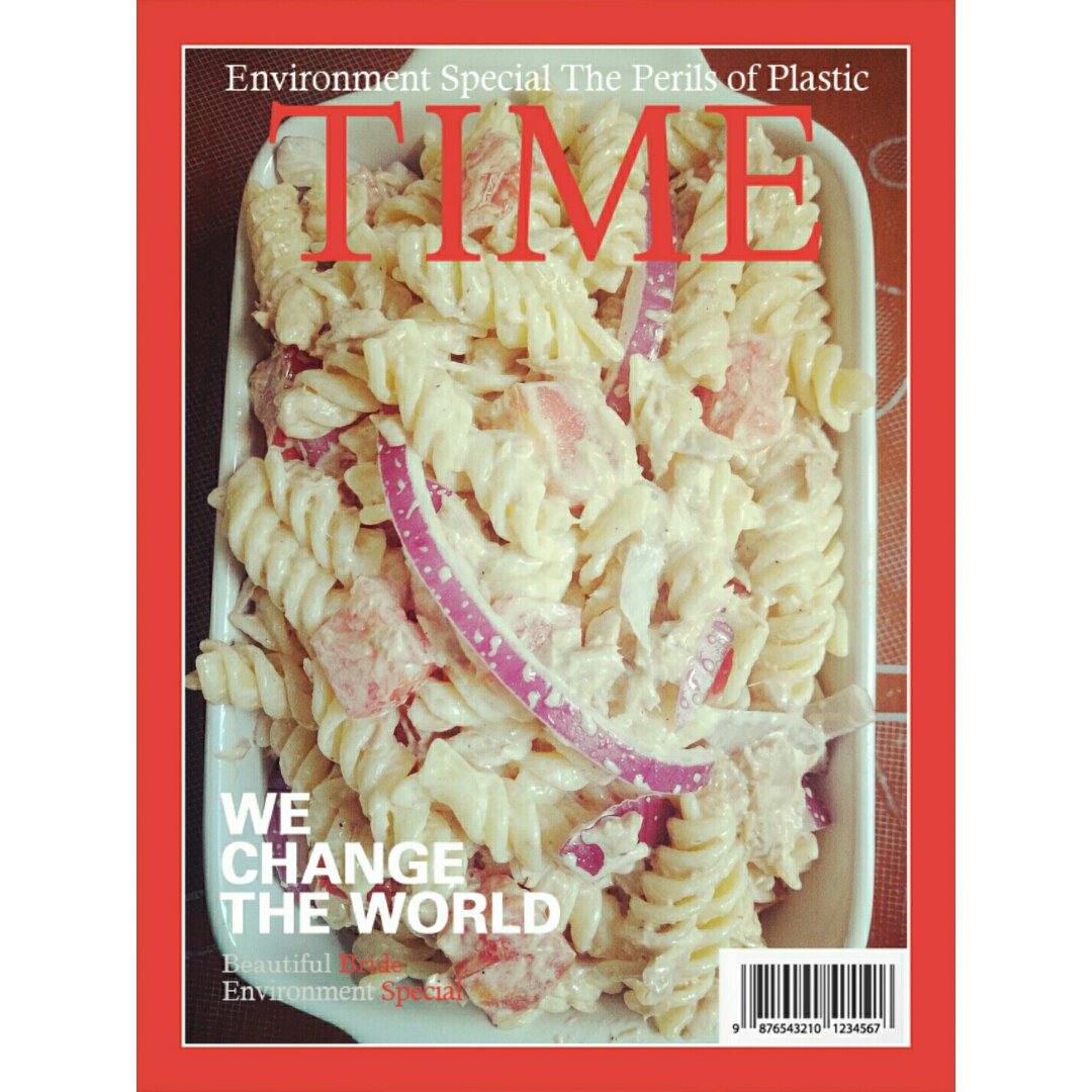 金枪鱼意面沙拉