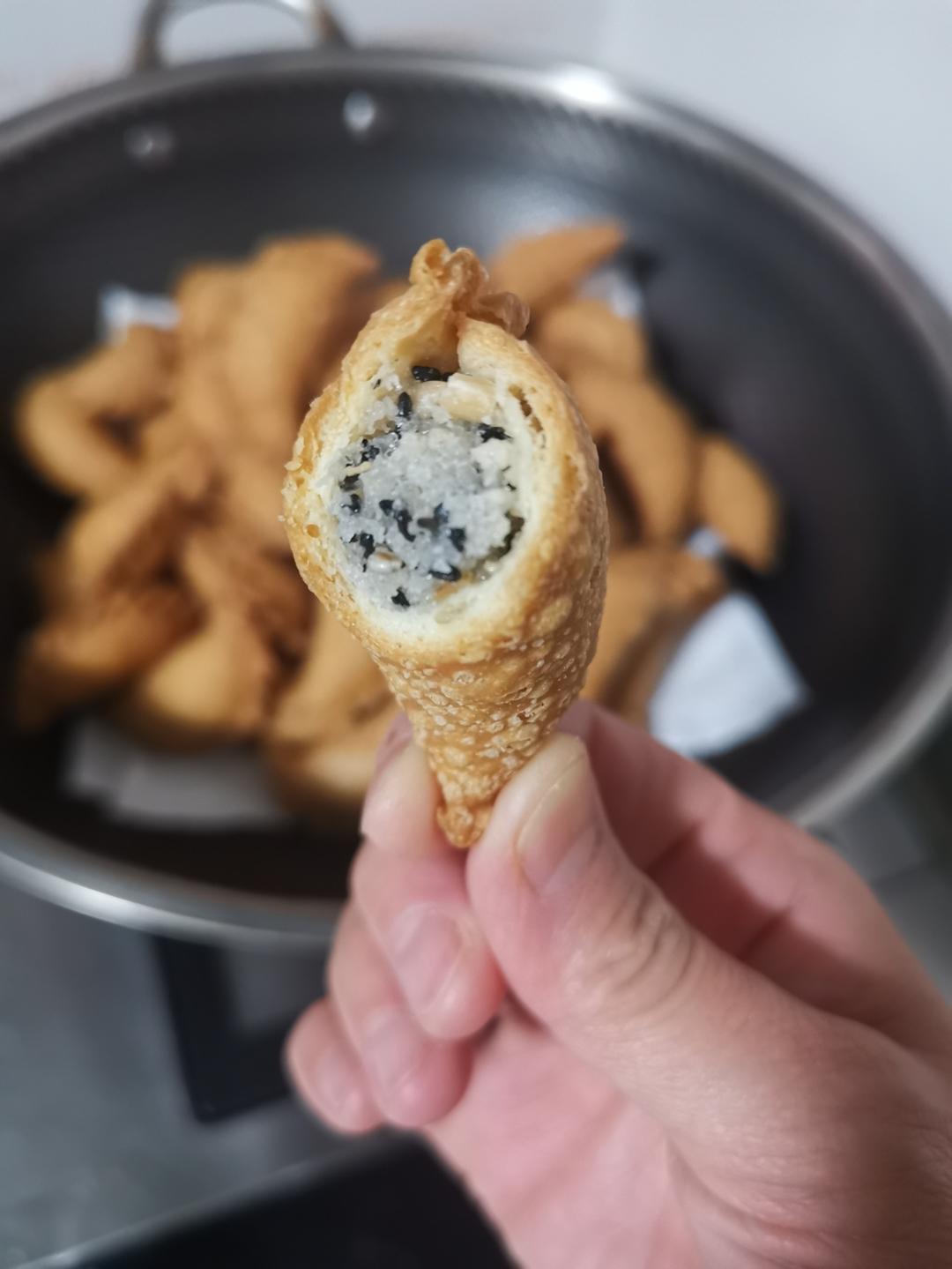 过年必备~春节年货自己做！广式油角（啤酒版）角仔