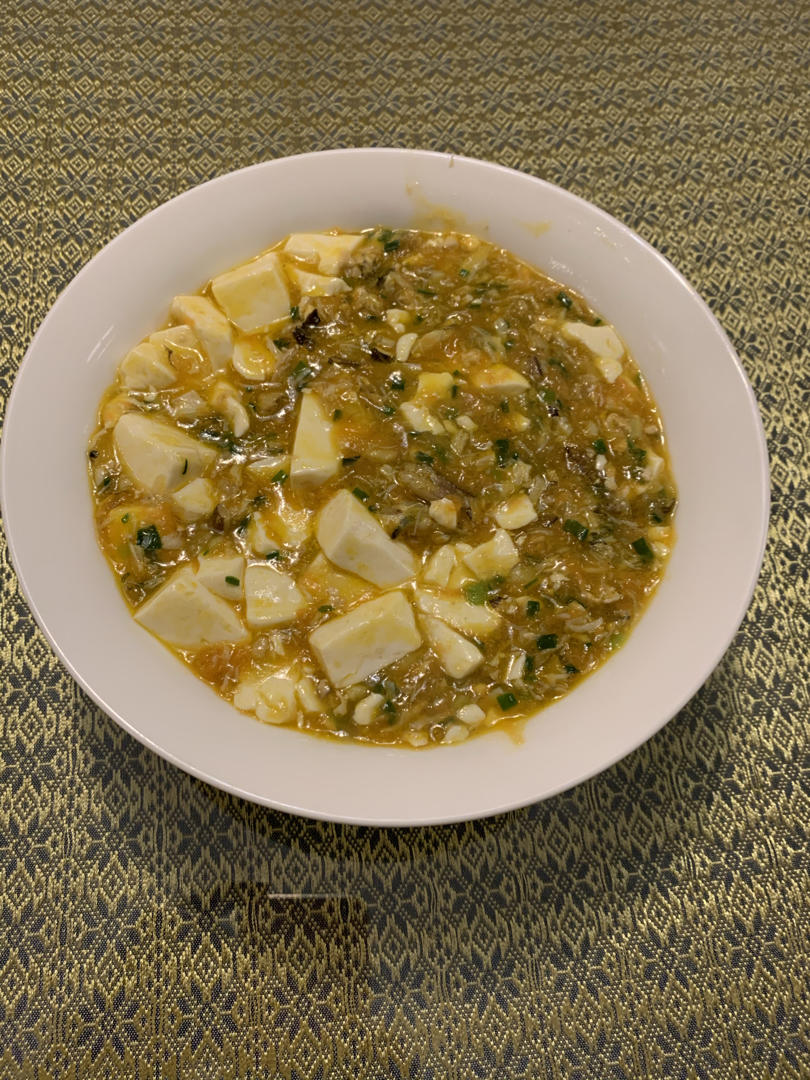 蟹粉烩豆腐