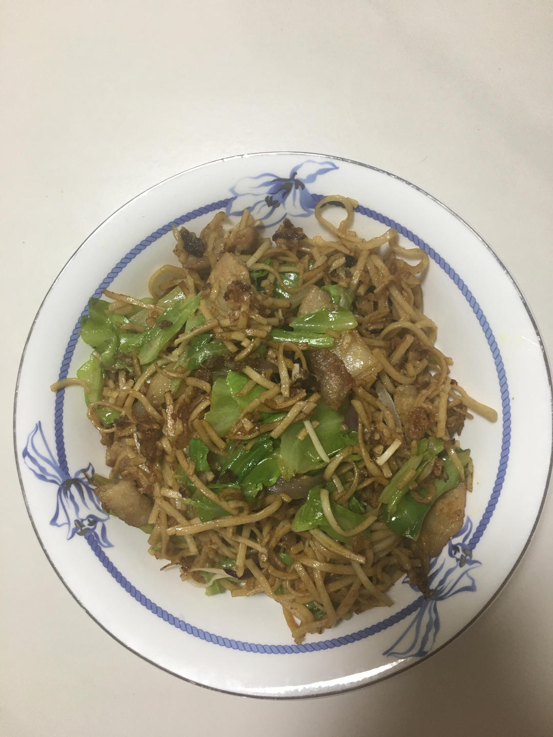 咖喱炒面（紫椰菜咖喱炒面）