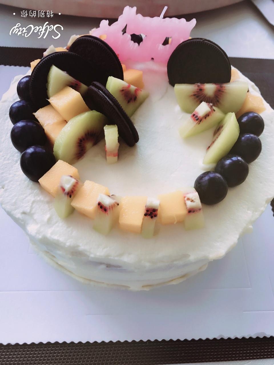 水果裸蛋糕