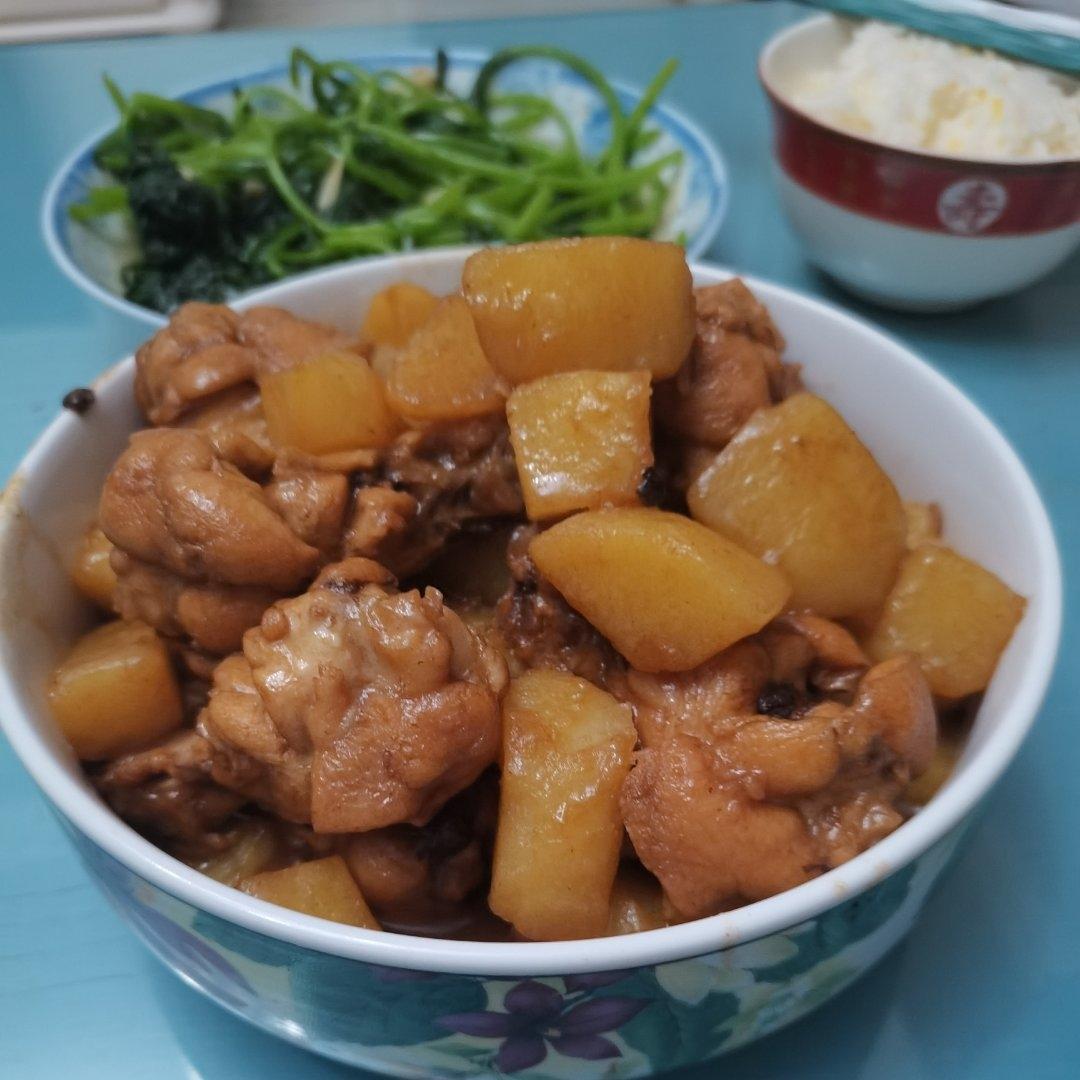 照烧土豆鸡翅根