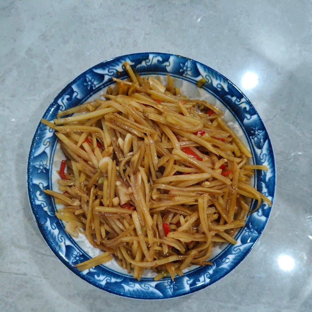 酸辣土豆丝的家常做法 超级下饭
