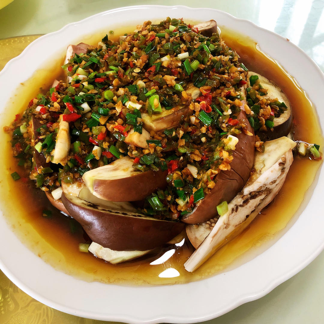 蒜香蒸茄子